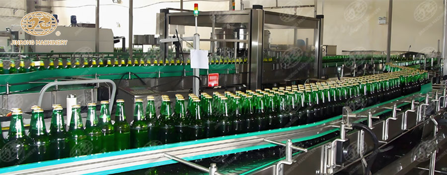 玻璃瓶啤酒灌裝線 玻璃瓶啤酒灌裝線